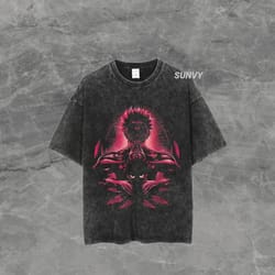 anime t-shirt, anime oversized t-shirt, gym t-shirt, oversize y2k tops sweater vintage clothing, christmas gift