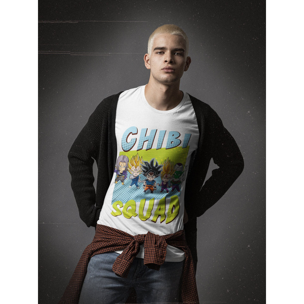 Chibi squad T-shirt, Anime shirt, Anime merch, Anime graphic tee, Manga shirt, Anime lover gift, Manga lover gift - 8.jpg