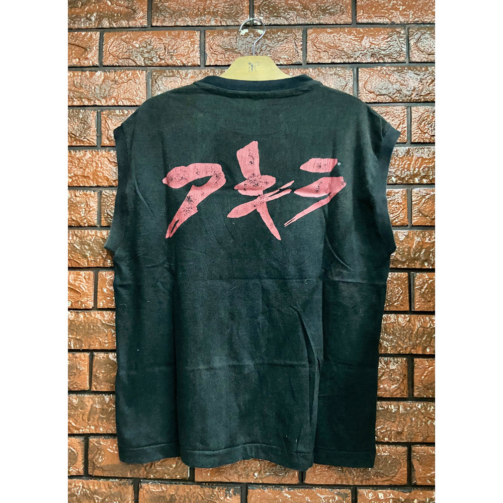 Distressed Akira Japanese Cyber Punk Anime 1988 Movie Poster Sleeveless T Shirt Japanese Cyberpunk Anime Pop Culture T Shirt Size L - 2.jpg