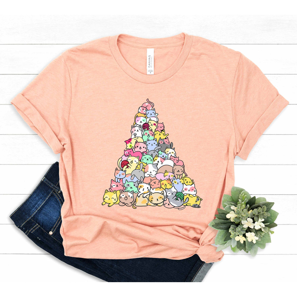 Kawaii Cat Shirt - Pet Lover Apparel - Cute Kitty Outfit - Anime Kitten T-Shirt - Animal Lover Clothing - Gift For Mother Tshirt - 2.jpg