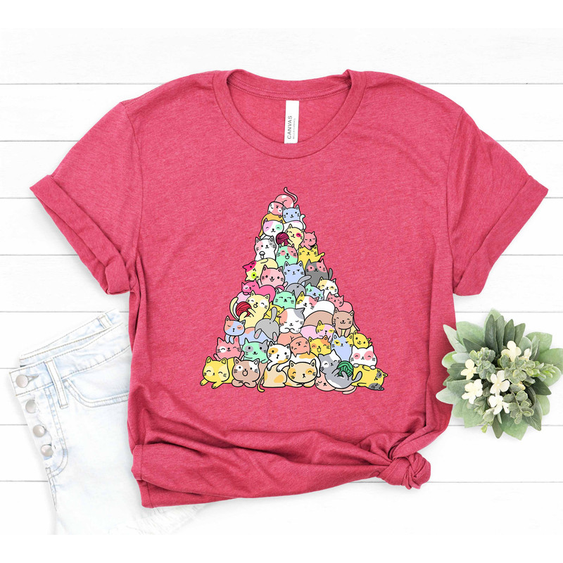 Kawaii Cat Shirt - Pet Lover Apparel - Cute Kitty Outfit - Anime Kitten T-Shirt - Animal Lover Clothing - Gift For Mother Tshirt - 3.jpg