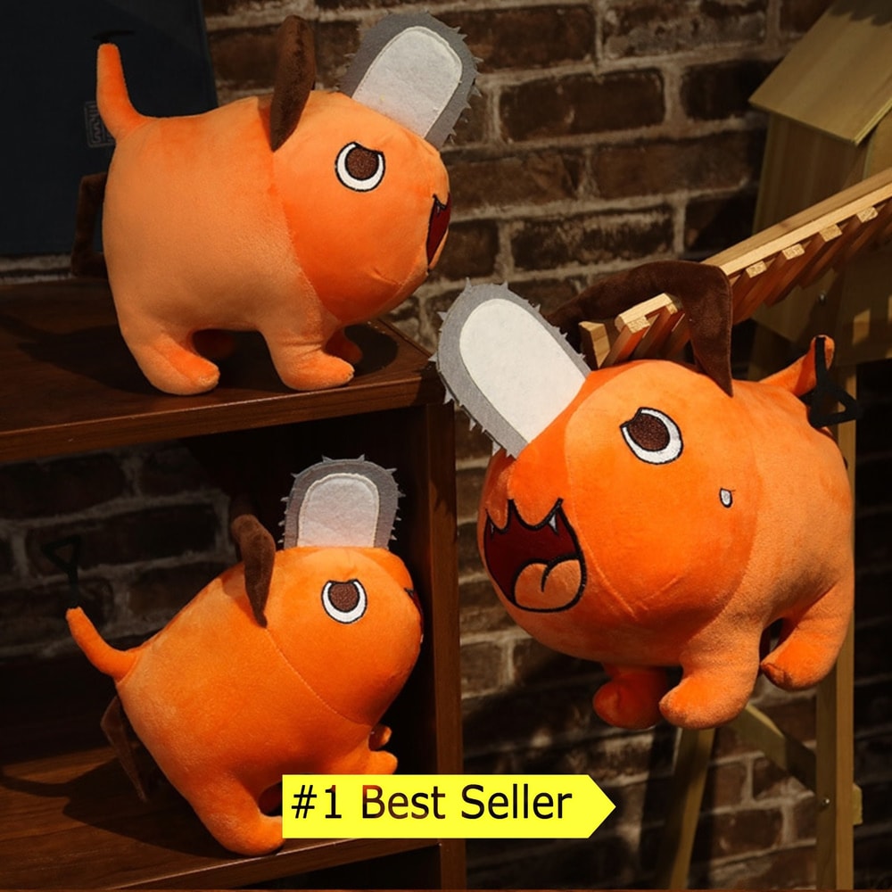 Pochita Devil Chainsaw Plush Stuffed Kawaii Animal Birthday Plush Anime Kids Animal Hero of Hell Chain Saw Man Inspired Plush - 3.jpg