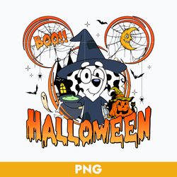 chloe boo halloween png, bluey halloween png, bluey png, cartoon png digital file