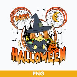 indy boo halloween png, bluey halloween png, bluey png, cartoon png digital file