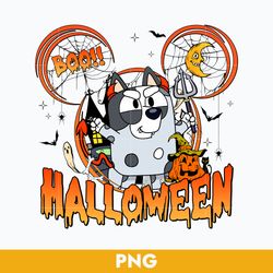 munffin boo halloween png, bluey halloween png, bluey png, cartoon png digital file