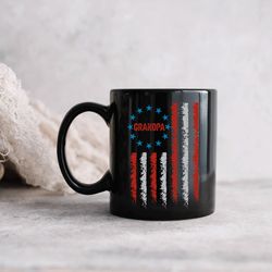 custom fourth of july grandpa/ dad png bundle, patriotic grandpa with kid names png, american flag png, instant download