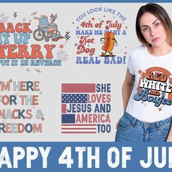 4th of july trendy png bundle, patriotic sublimation, 4th of july shirt design, american freedom png, usa vintage png, t