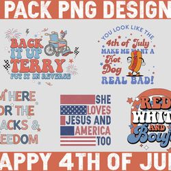 4th of july trendy png bundle, patriotic sublimation, 4th of july shirt design, american freedom png, usa vintage png, t