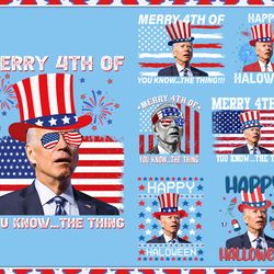 happy halloween png bundle, merry 4th of july you know the thing png, funny president shirt png, america freedom png, i