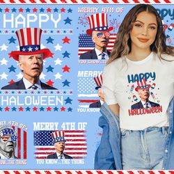 happy halloween png bundle, merry 4th of july you know the thing png, funny president shirt png, america freedom png, in
