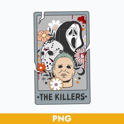The Killers Halloween Cards Png, Halloween Cards Png, Halloween Png Digital File