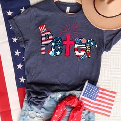 personalized fourth of july kids shirt design bundle, 4th of july kids shirt png, patriotic name toddler png, digital do