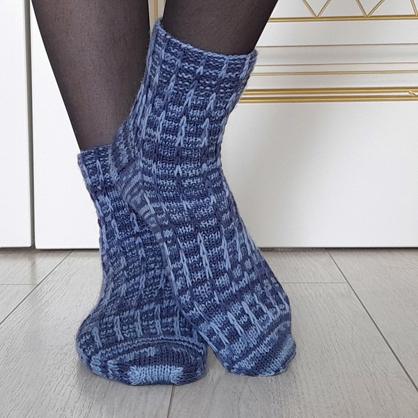 PDF Knitting Pattern Socks, Knit Women Socks Pattern, Easy Socks Pattern, Beginner Pattern, Knit Socks Pattern.png