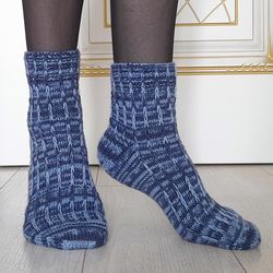 Socks Knitting Pattern | Women Socks Pattern | Socks Knit Pattern | Cozy Socks | Knit Socks Pattern | PDF Pattern | V2