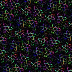 molecular orbit 22 seamless tileable repeating pattern