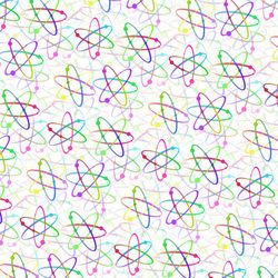 molecular orbit 23 seamless tileable repeating pattern