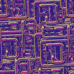 neon pipes seamless tileable repeating pattern
