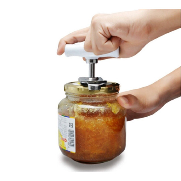 1pc Multifunctional 4-in-1 Jar Opener, Jar Gripper, Lid Opener, Can Opener, Bottle  Opener
