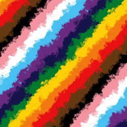 rainbow pride colors 23 seamless tileable repeating pattern