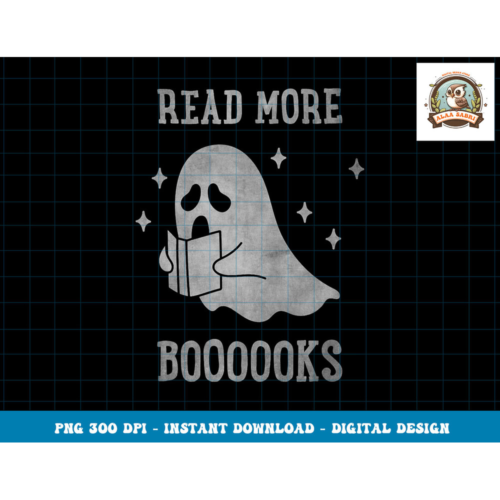 Read more boooooks Cute Ghost Read more boooooks Halloween png, sublimation copy.jpg