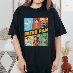 disney peter pan shirt, peter pan t-shirt, tinker bell, captain hook shirts, never grow up shirt, disneyland retro 80s 9