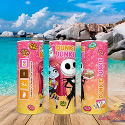 dunkie junkie tumbler,dunkie junkie skinny tumbler,awareness tumbler