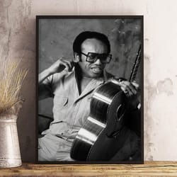 bobby womack poster, soulful serenade poster, music poster, soul music poster, singer poster, wall art, wall decor