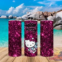 glitter kitty tumbler,glitter kitty skinny tumbler,awareness tumbler