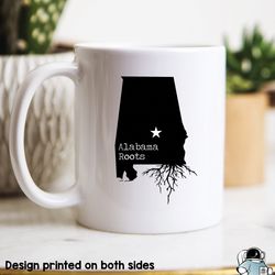 alabama mug, alabama gift, alabama map, alabama co
