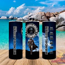mandalorian tumbler,mandalorian skinny tumbler,awareness tumbler