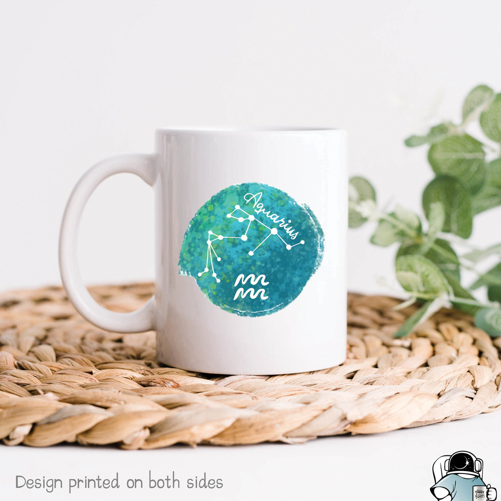 Aquarius Gift, Aquarius Mug, Aquarius Zodiac Birthday Gift, Aquarius Birthday Gift, Aquarius Zodiac Sign, Astrology Gift, Aquarius Sign - 1.jpg