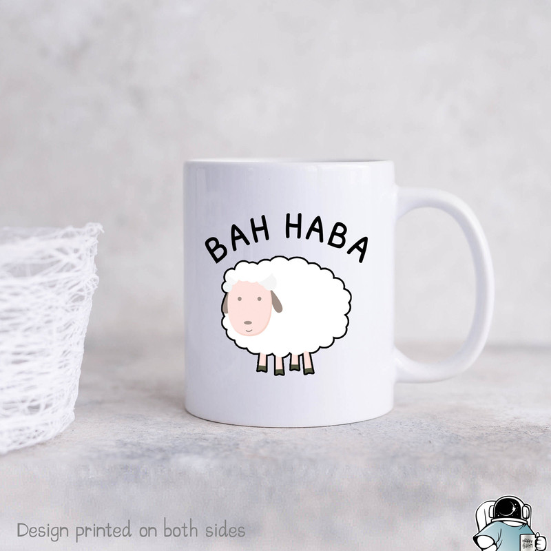 Bar Harbor Mug Maine Coffee Mug • Maine Mug Bah Haba Mug Bah Haba Maine • Bar Harbor Maine Gifts Bar Harbor Coffee Gift Maine Sheep - 1.jpg