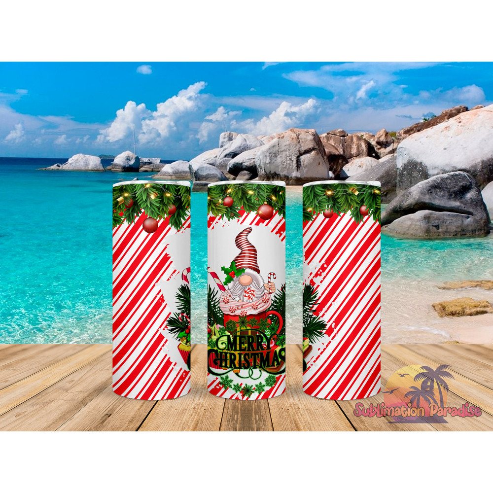 Merry Christmas Santa Gnome Tumbler,Merry Christmas Santa Gnome Skinny Tumbler,Awareness Tumbler.png