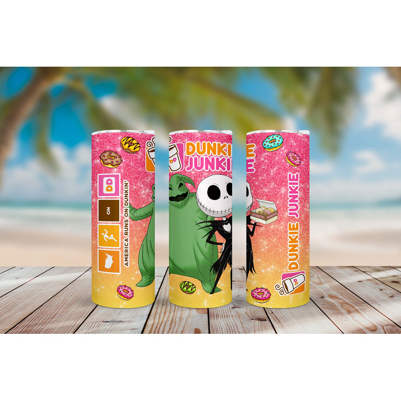 Nightmare Jack & Dunkie Junkie Tumbler,Nightmare Jack & Dunkie Junkie Skinny Tumbler,Awareness Tumbler.png