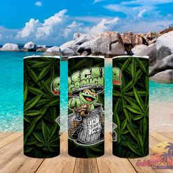 oscar the grouch ready tumbler,oscar the grouch ready skinny tumbler,awareness tumbler