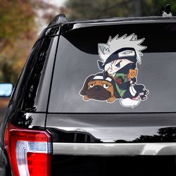 manga decal, anime sticker, anime decal, manga sticker, naruto decal, naruto sticker, hatake kakashi decal