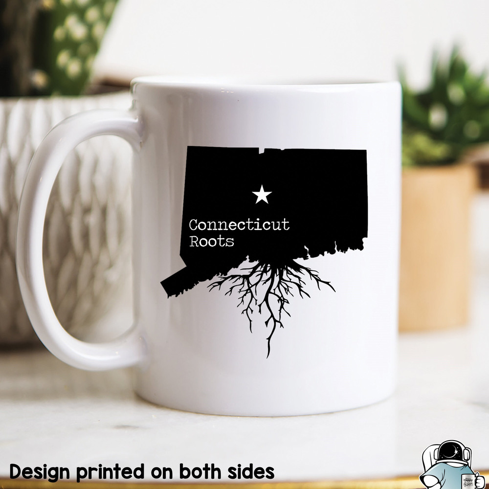 Connecticut Mug, Connecticut Gift, Connecticut Map, Connecticut Coffee Mug, Connecticut State Mug, Connecticut Roots Mug, Love Connecticut - 1.jpg