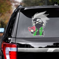 manga decal, naruto sticker, anime decal, manga sticker, naruto decal, anime sticker, hatake kakashi decal