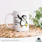 Crazy Penguin Lady Mug, Penguin Gift, Penguin Coffee Mug, Penguin Girl, Love Penguins, Animal Lover Gift, Animal Coffee Mug, Penguin Art - 1.jpg