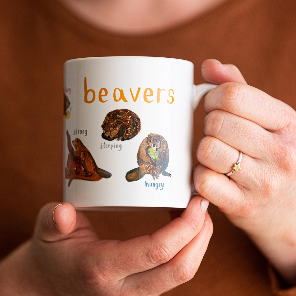 Beavers Ceramic Animal Mug - 3.jpg