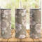 Beige Floral Rosesr Tumbler, Beige Floral Rosesr Skinny Tumbler.png