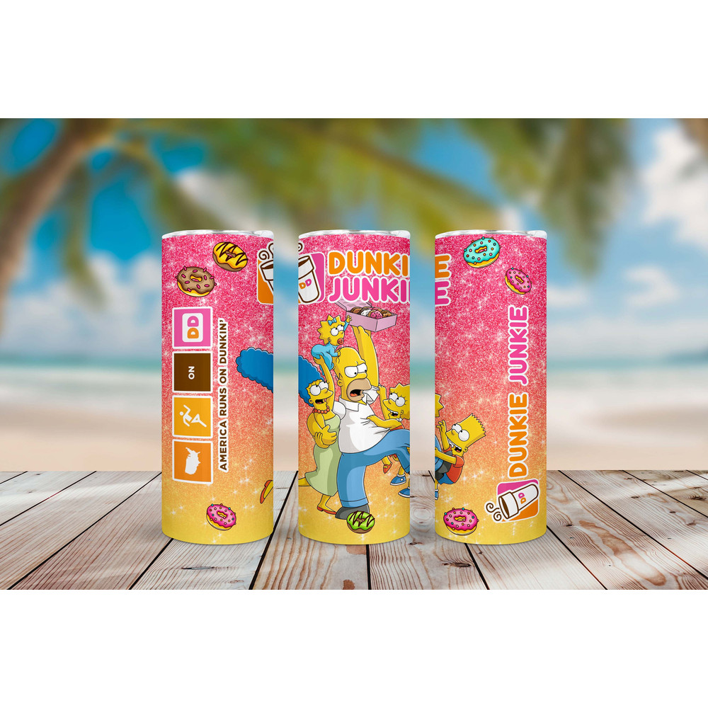 The Simpsons Dunkie Junkie Tumbler,The Simpsons Dunkie Junkie Skinny Tumbler,Awareness Tumbler.png