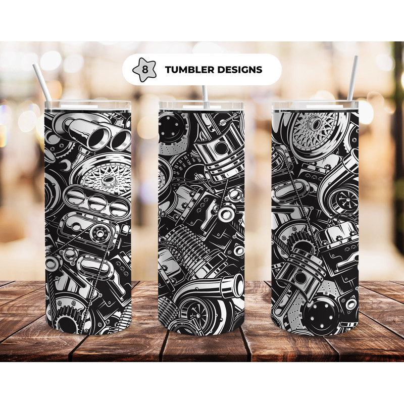 Car Mechanicr Tumbler, Car Mechanicr Skinny Tumbler.png