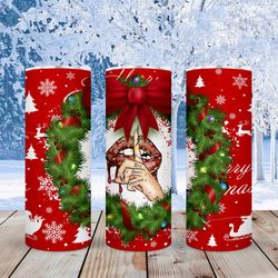 wild about christmas tumbler,wild about christmas skinny tumbler,awareness tumbler