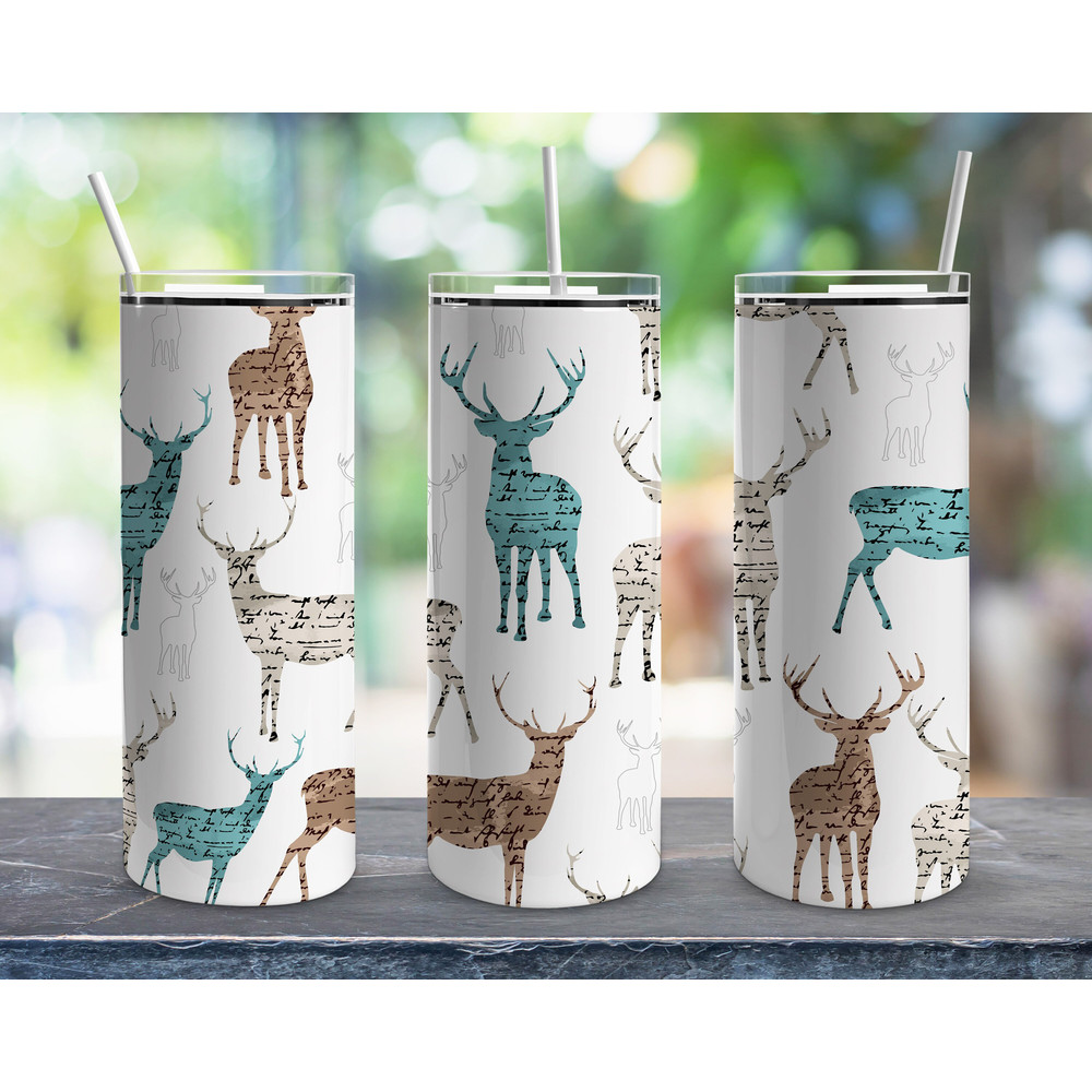 Christmas Reindeersr Tumbler, Christmas Reindeersr Skinny Tumbler.png