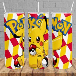 kids cartoon  pokemon tumbler,kids cartoon  pokemon skinny tumbler,kid movie tumbler