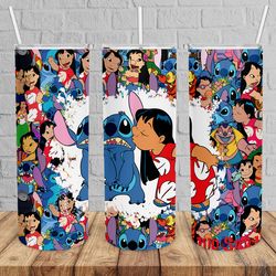kids cartoon lilo tumbler,kids cartoon lilo skinny tumbler,kid movie tumbler