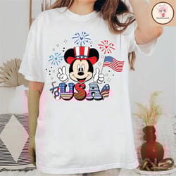 mickey usa shirt, mickey independence shirt, 4th of july shirt, independence shirt, happy 4th of july, disney independen