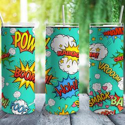 comic superhero pop artr tumbler, comic superhero pop artr skinny tumbler