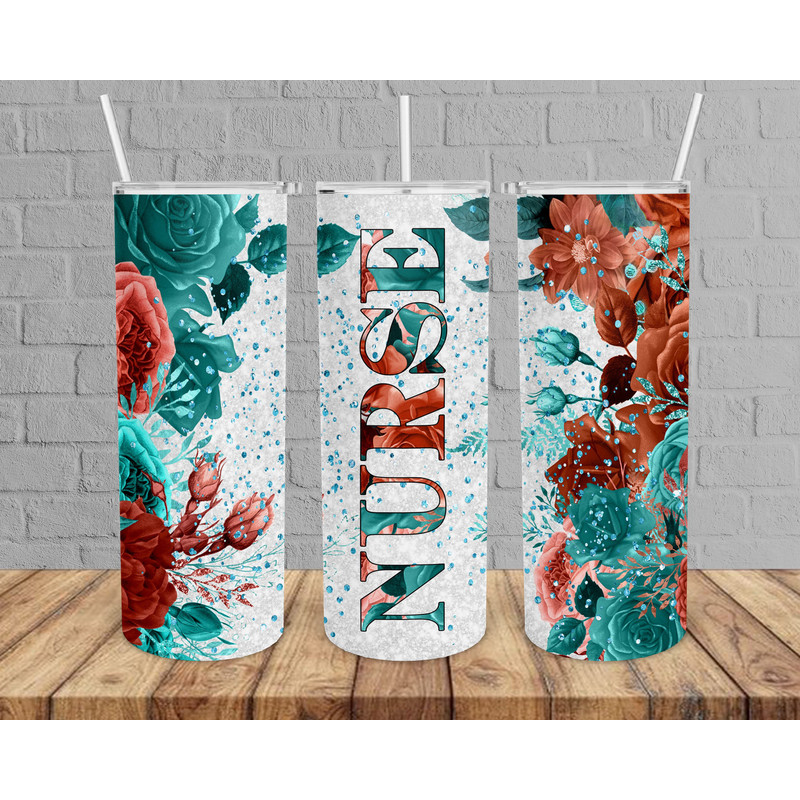 Nurse Rose Tumbler,Nurse Rose Skinny Tumbler,Kid Movie Tumbler.png